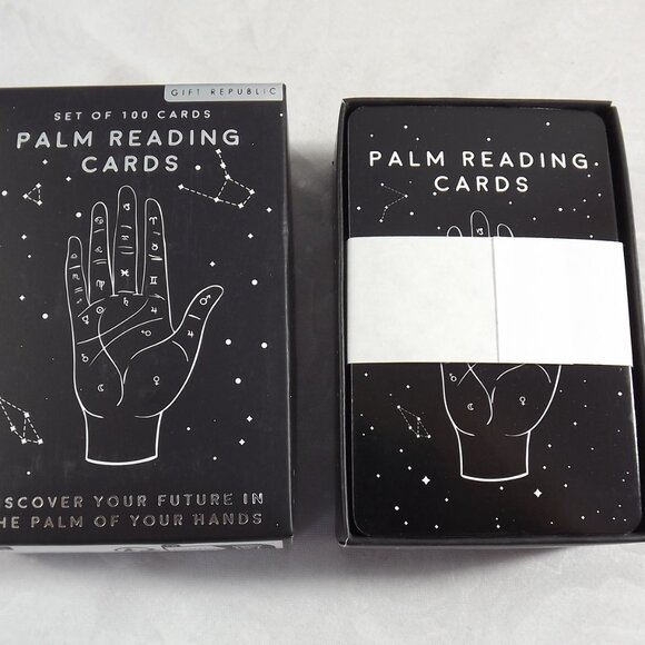 Set of 100 Palm Reading Cards by Gift Republic - Picture 4 of 4